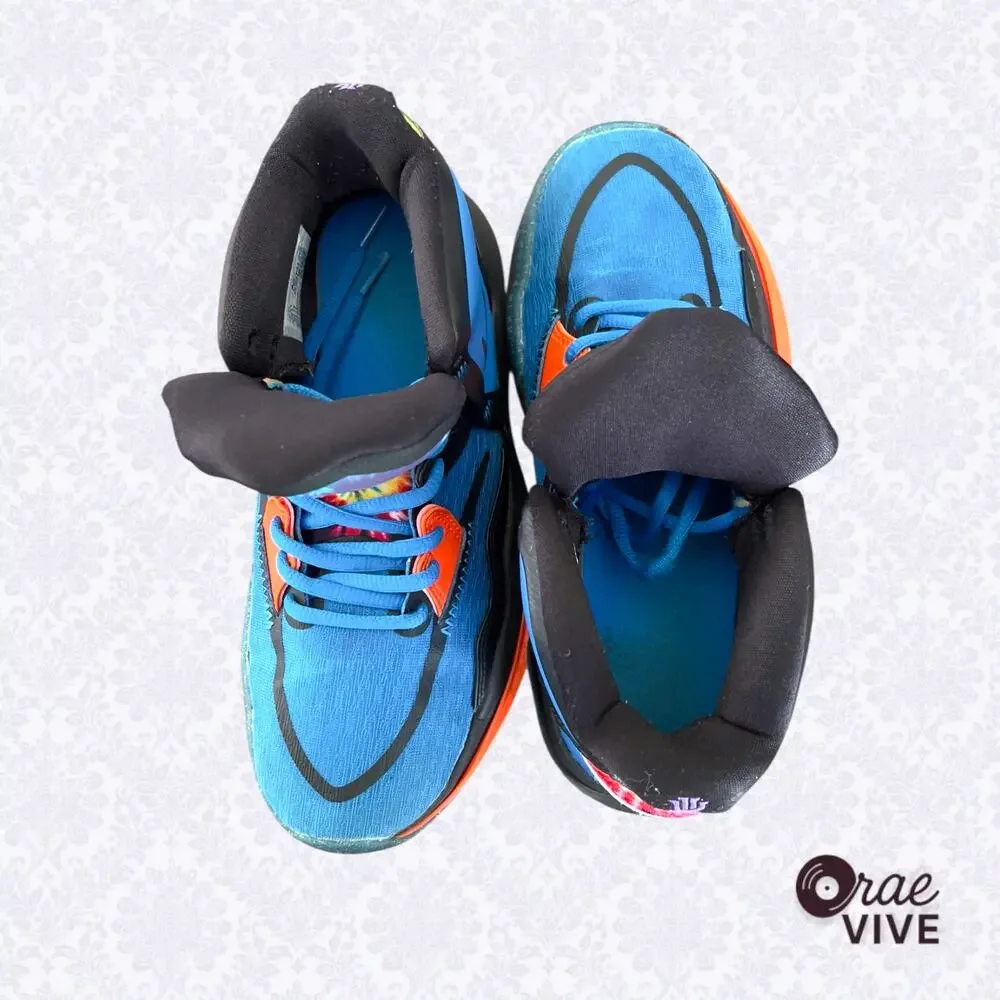 Nike Kyrie Infinity SE Tie-Dye DM3894-410 Youth 5.5Y Blue Basketball Shoes